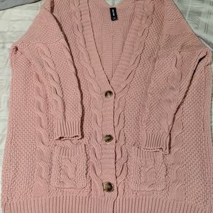Long cardigan sweater